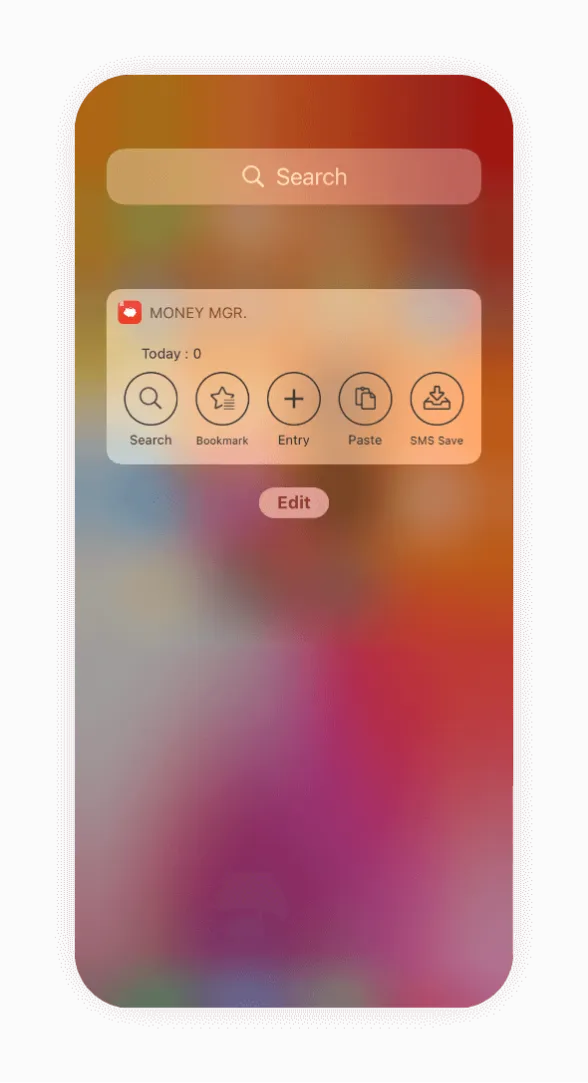 Weitere App-Ansicht im hellen Modus